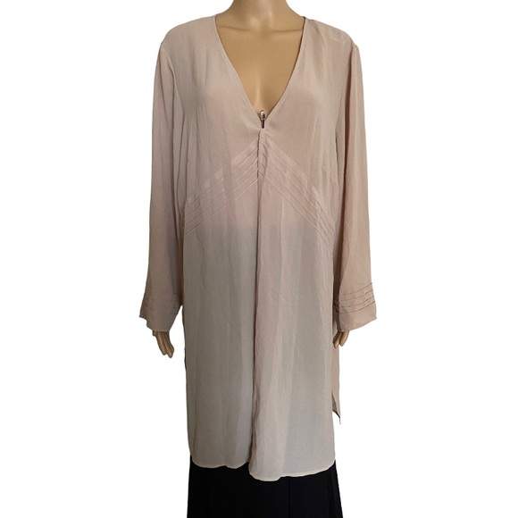 COMPONIX Woman  Chiffon Open Tunic Size 20W - Picture 3 of 7